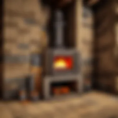 Crafting Mechanics of Minecraft Furnaces Diagram illustrating furnace crafting mechanics