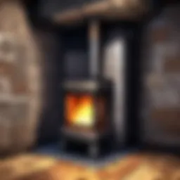 Standard furnace showcasing its compact structure