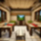 Virtual English Classroom in Minecraft