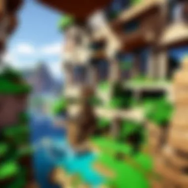 Unleashing Creativity in Minecraft Minecraft player creating a pixelated masterpiece