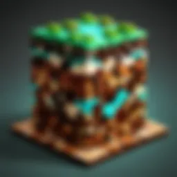Exquisite Cake Design in Minecraft