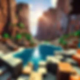Overview of Minecraft Bedrock Edition interface