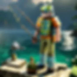 Fishing rod and bait selection