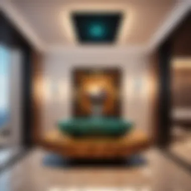 Enhancing Interior Spaces Innovatively Innovative Floating Infinity Sink Enhancing Interior Spaces