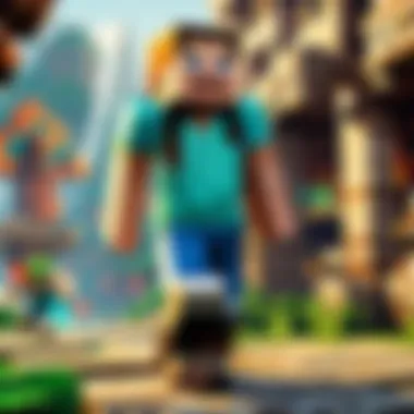 Engaging with the Minecraft community through collaborative play