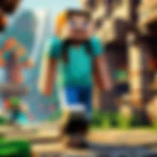 Engaging with the Minecraft community through collaborative play