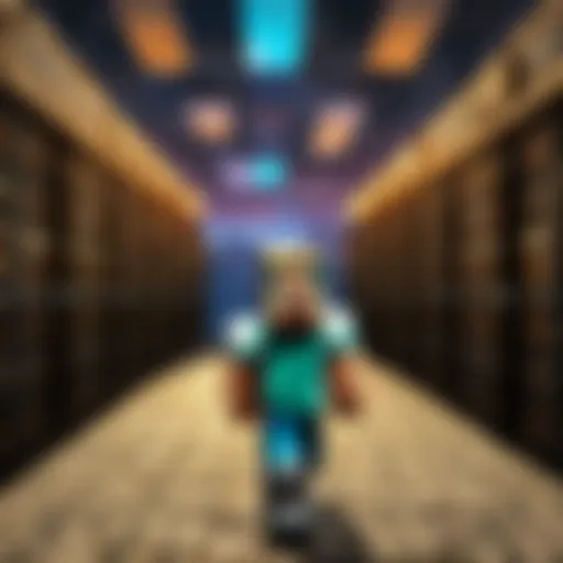 Minecraft server selection screen