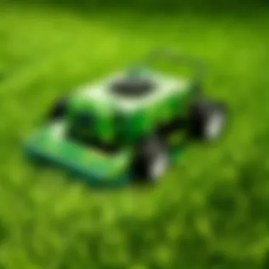 Green Lawn Maintenance Equipment