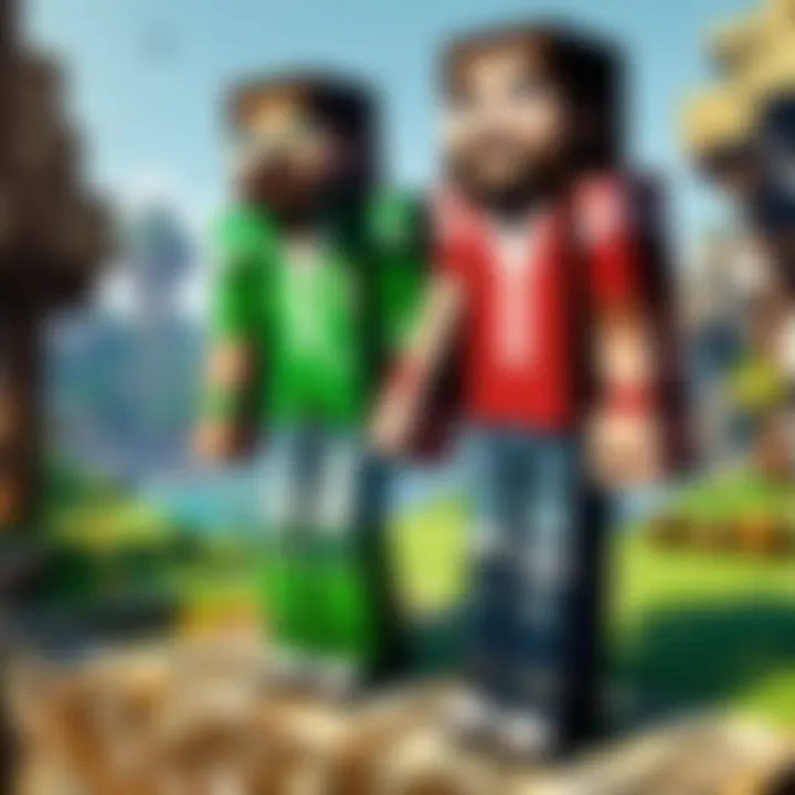 An organized digital friend list showcasing effective management in Minecraft.