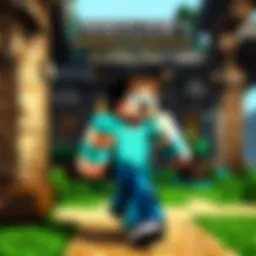 Screenshot of Minecraft server setup