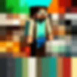 Color palette for skin design