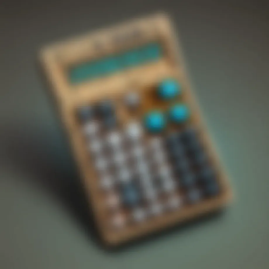 Innovative calculator design