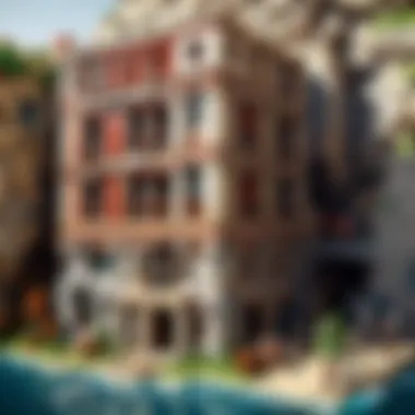 Elevating Building Inspiration Inspiration for Building in Minecraft and LEGO