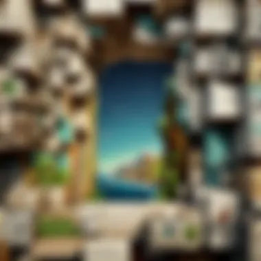 Intricate Designs of Minecraft Blocks Minecraft block showcasing intricate designs