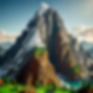 Lego Mountain Construction