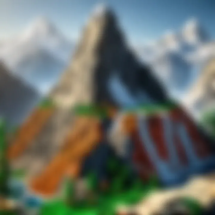 Lego Mountain Features