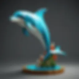 Majestic Dolphin Statue