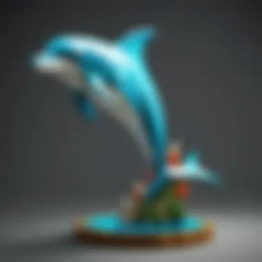 Majestic Dolphin Statue