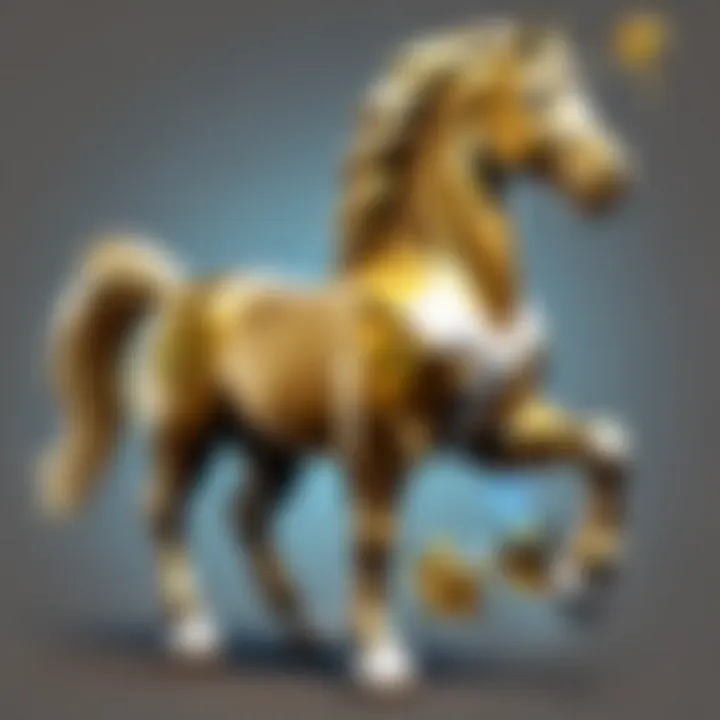 Majestic Stallion Symbol in Golden Stallion Slot