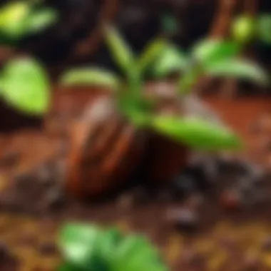 Sprouting Cocoa Beans Cocoa Beans Sprouting in Minecraft