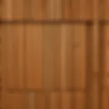 A mesmerizing oak slat structure in a vibrant Minecraft world