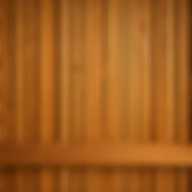 Intricate Oak Slat Design An array of meticulously crafted oak slats forming a beautiful pattern