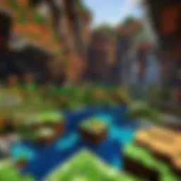 Overview of Minecraft Bedrock for Windows 10 interface