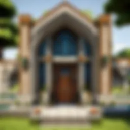Block Building in Minecraft Classic Java Edition