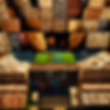 Crafting Table Essentials Minecraft Crafting Table with Tools