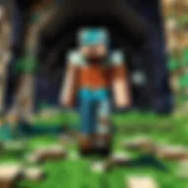 Examining Minecraft's Discount Potential Illustration showing a magnifying glass analyzing discounts on Minecraft