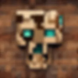 Minecraft logo showcasing the game's essence