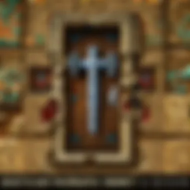 Unlocking the Secrets Illustration depicting a Minecraft key unlocking a treasure chest
