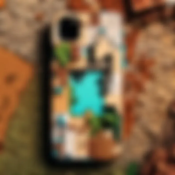 Minecraft Landscape Design Phone Case