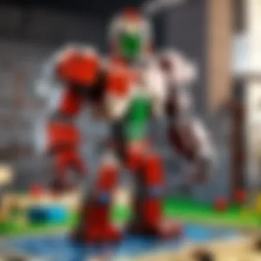 Immersive Minecraft Lego Creations Immersing in the world of Minecraft through Lego creations