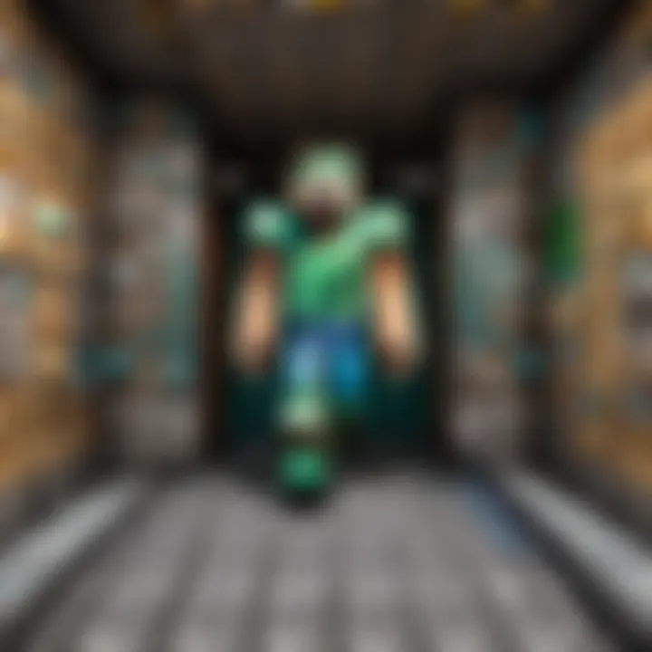 Digital design showcasing Minecraft mod installation