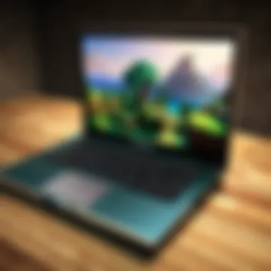 Installation Interface of Minecraft on Laptop Screenshot of Minecraftâs installation interface