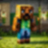 Minecraft Pinata Crafting Process