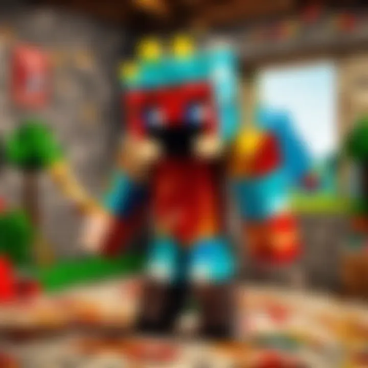 Minecraft Pinata Party Games