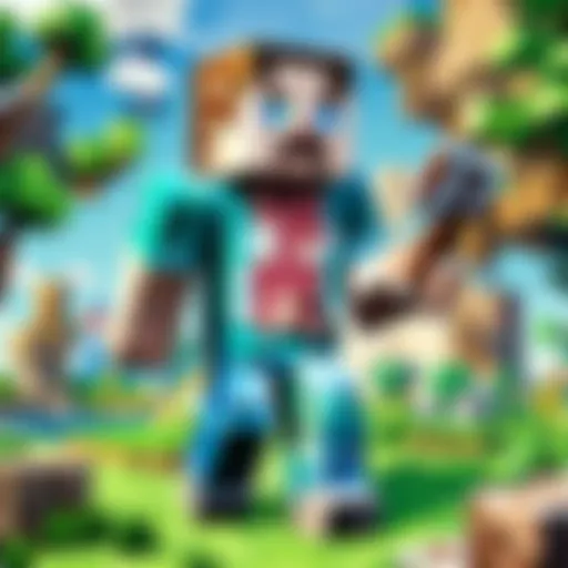 Aesthetic Minecraft Play Store Icon