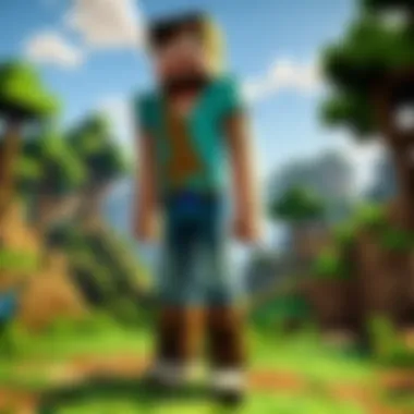 Navigating Minecraft's Pricing Strategies Illustration depicting Minecraft logo in a labyrinth of pricing strategies