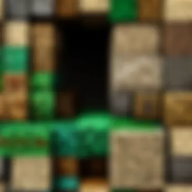 Artistic representation of Minecraft Real Texture Pack