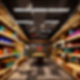 A creative Minecraft server shop layout