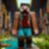 Virtual world creation in Minecraft