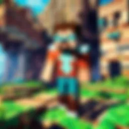 Blocky world of Minecraft Xbox One Edition