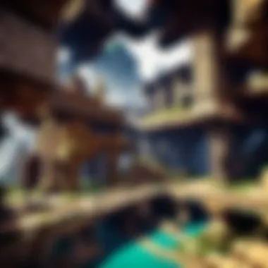 Immersive Worlds of Minecraft Fantasy Landscape in Minecraft