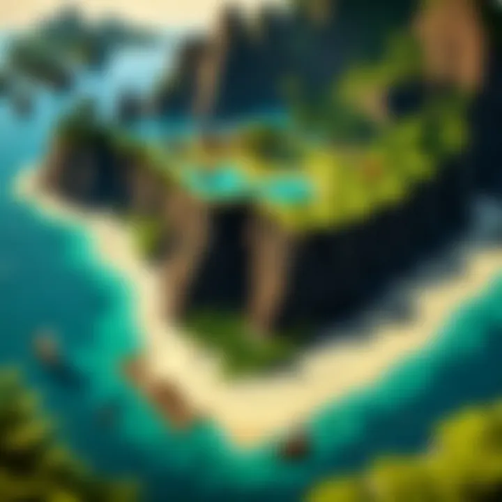 Mysterious Island Engraving