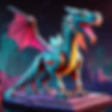 Ancient Origins of Neon War Dragons Revealed in Minecraft Universe