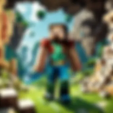 Free Minecraft Acquisition Concept Abstract representation of obtaining Minecraft for free