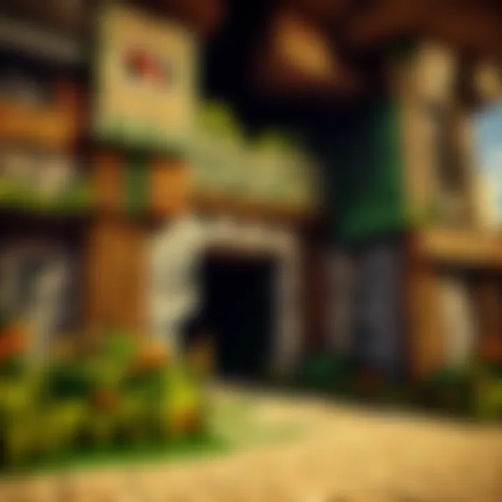 A close-up of unique blocks that players can encounter on the OneBlock server