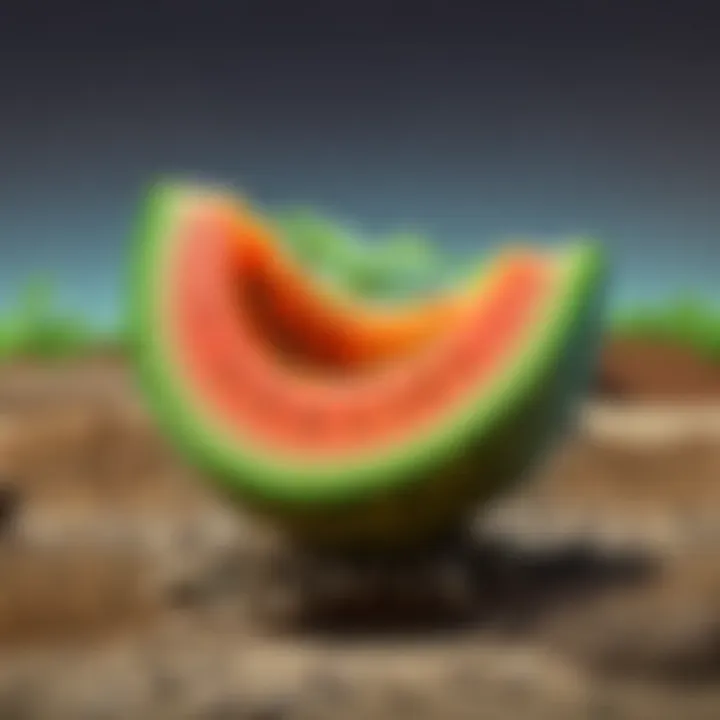 Melon seed germination